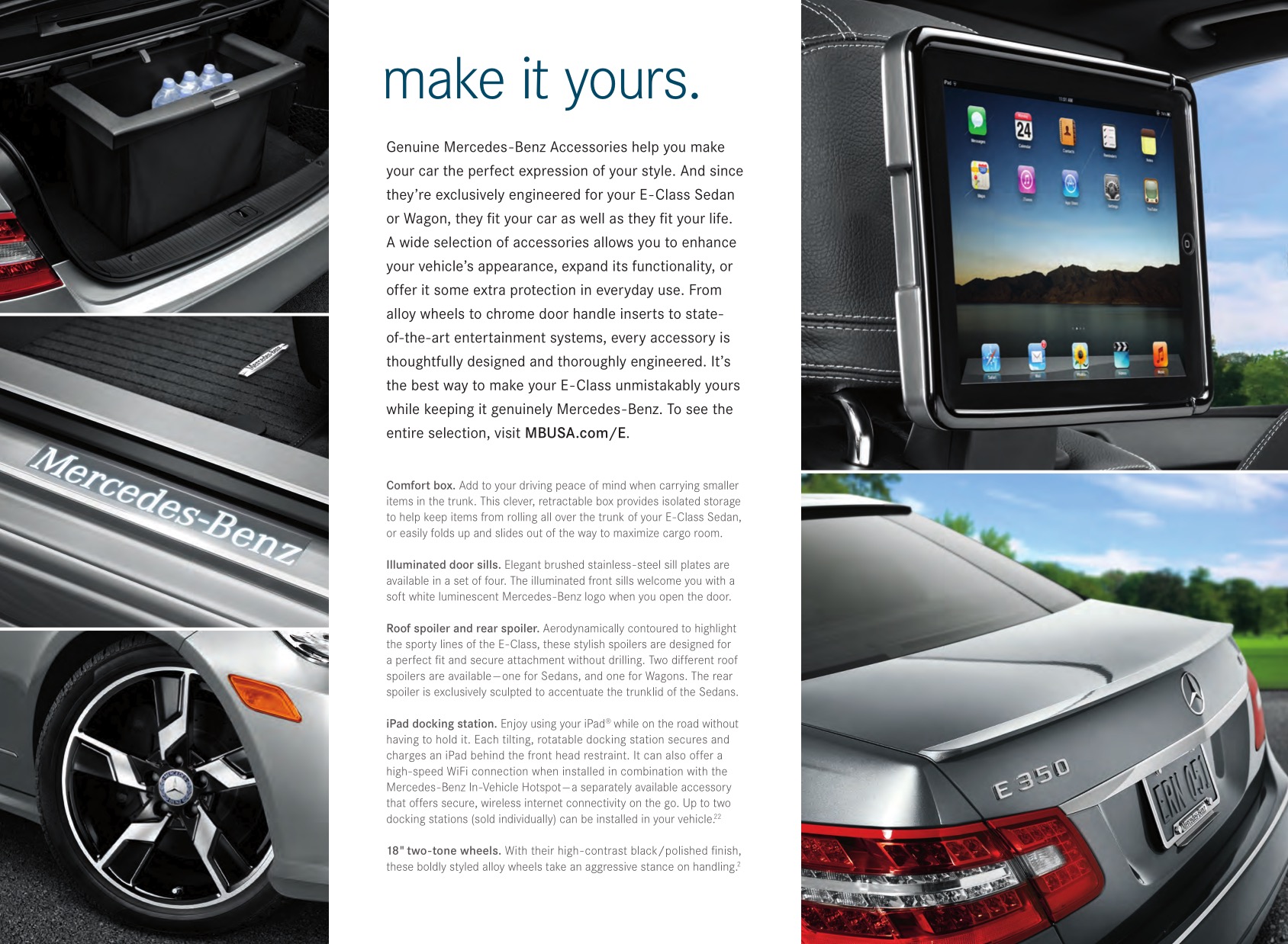 2012 Mercedes-Benz E-Class Brochure Page 17